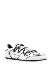DOLCE & GABBANA Dolce & Gabbana Men Low-Top Sneaker In Beck Calfskin And Nappa Calfskin