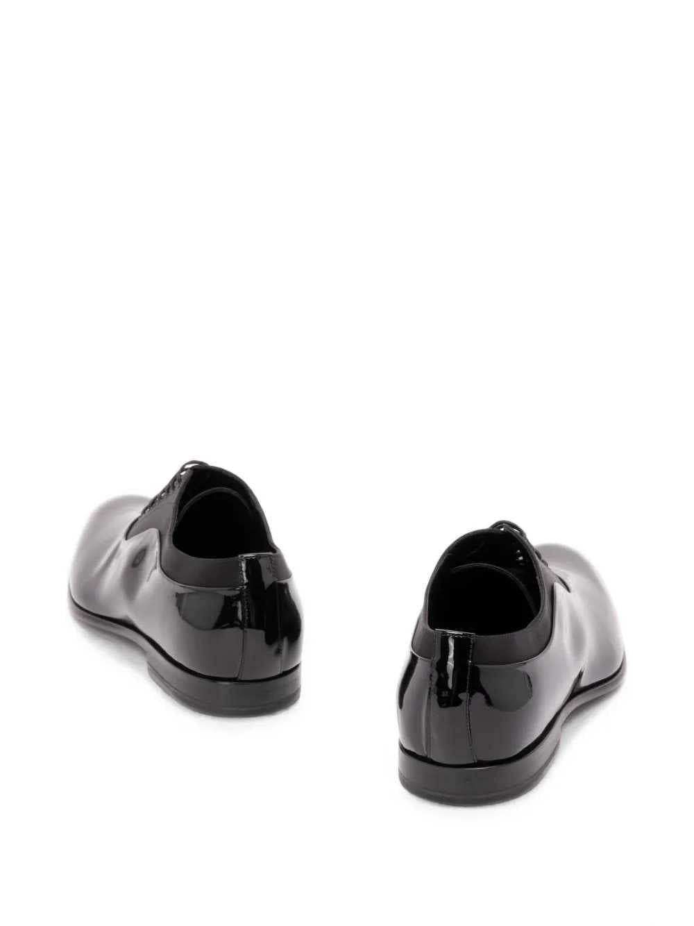 DOLCE & GABBANA Dolce & Gabbana Men Patent Leather Lace-Up Shoes