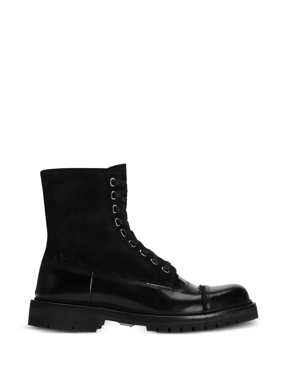 DOLCE & GABBANA Dolce & Gabbana Men Lace-Up Boots