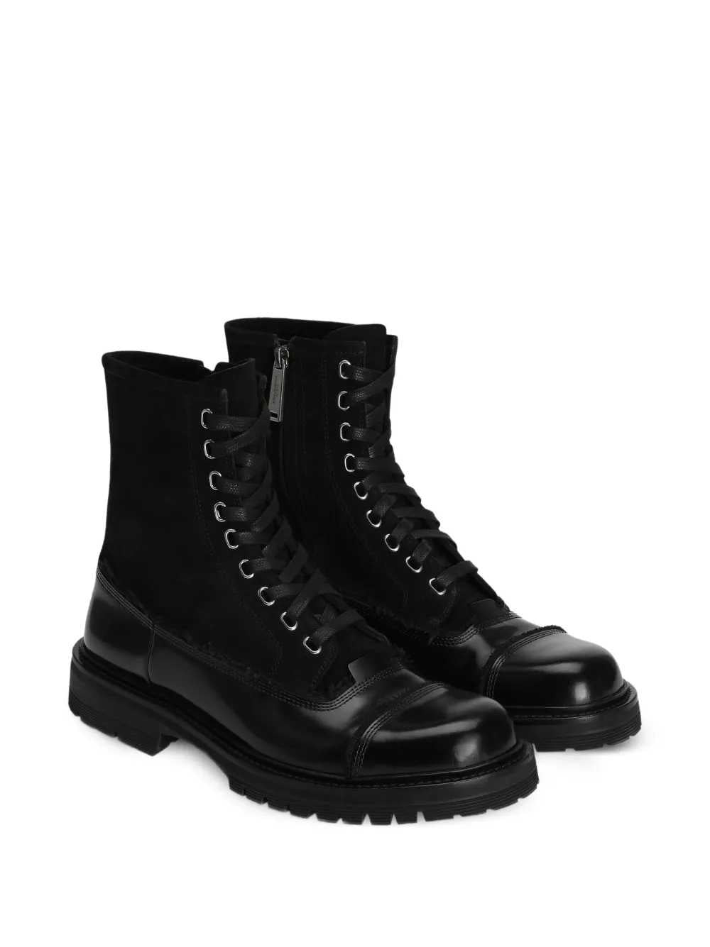 DOLCE & GABBANA Dolce & Gabbana Men Lace-Up Boots