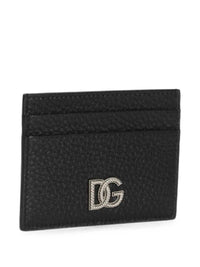 DOLCE & GABBANA Dolce & Gabbana Men Calfskin Card Holder With Dg Logo