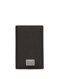 Dolce & Gabbana Men Dauphine Print Bi-Fold Card Holder