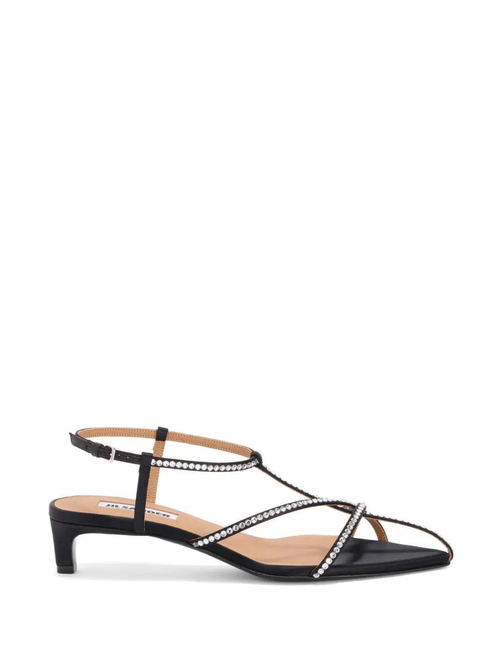 JIL SANDER Jil Sander Women Low-Heeled Cage Sandals