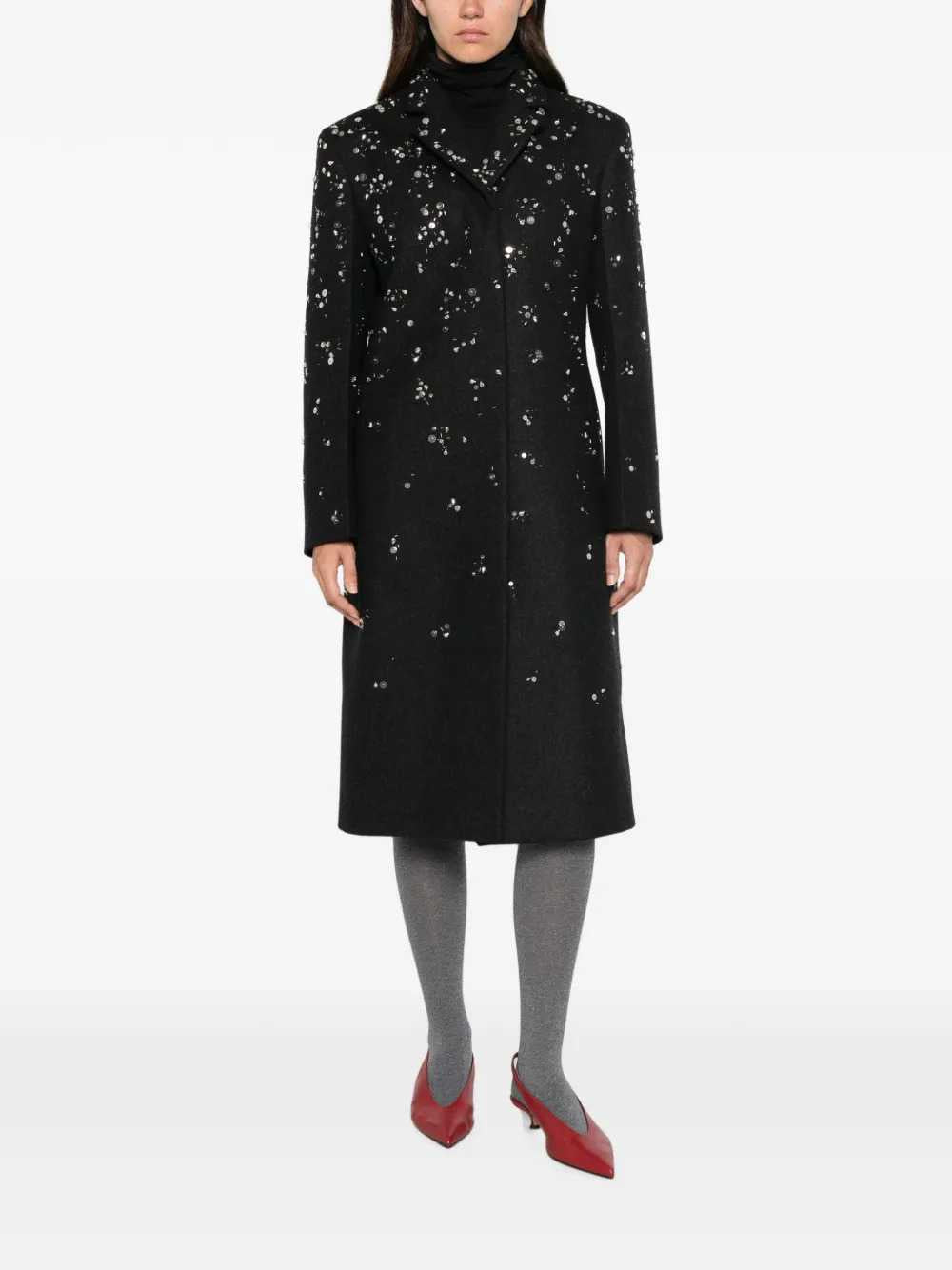 JIL SANDER Jil Sander Women Belted Wool Coat