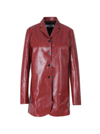 Jil Sander Women Unstructured Leather Jacket