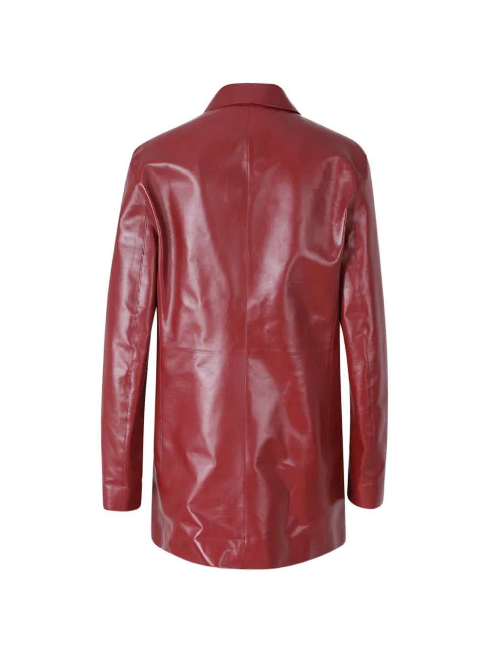 Jil Sander Women Unstructured Leather Jacket