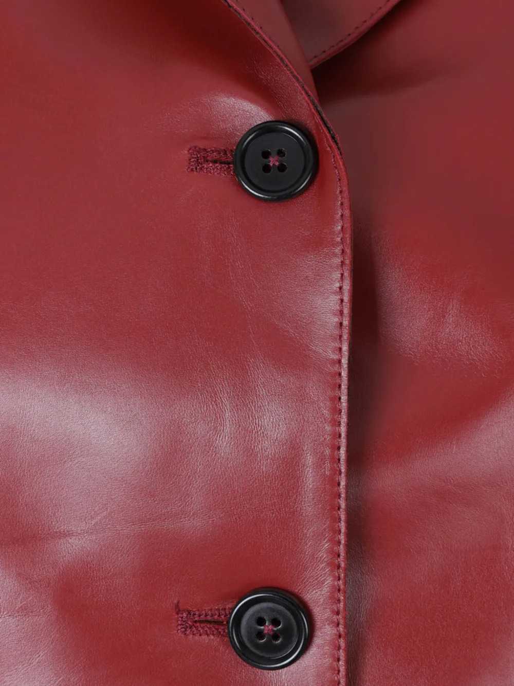 Jil Sander Women Unstructured Leather Jacket