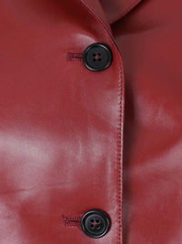 Jil Sander Women Unstructured Leather Jacket