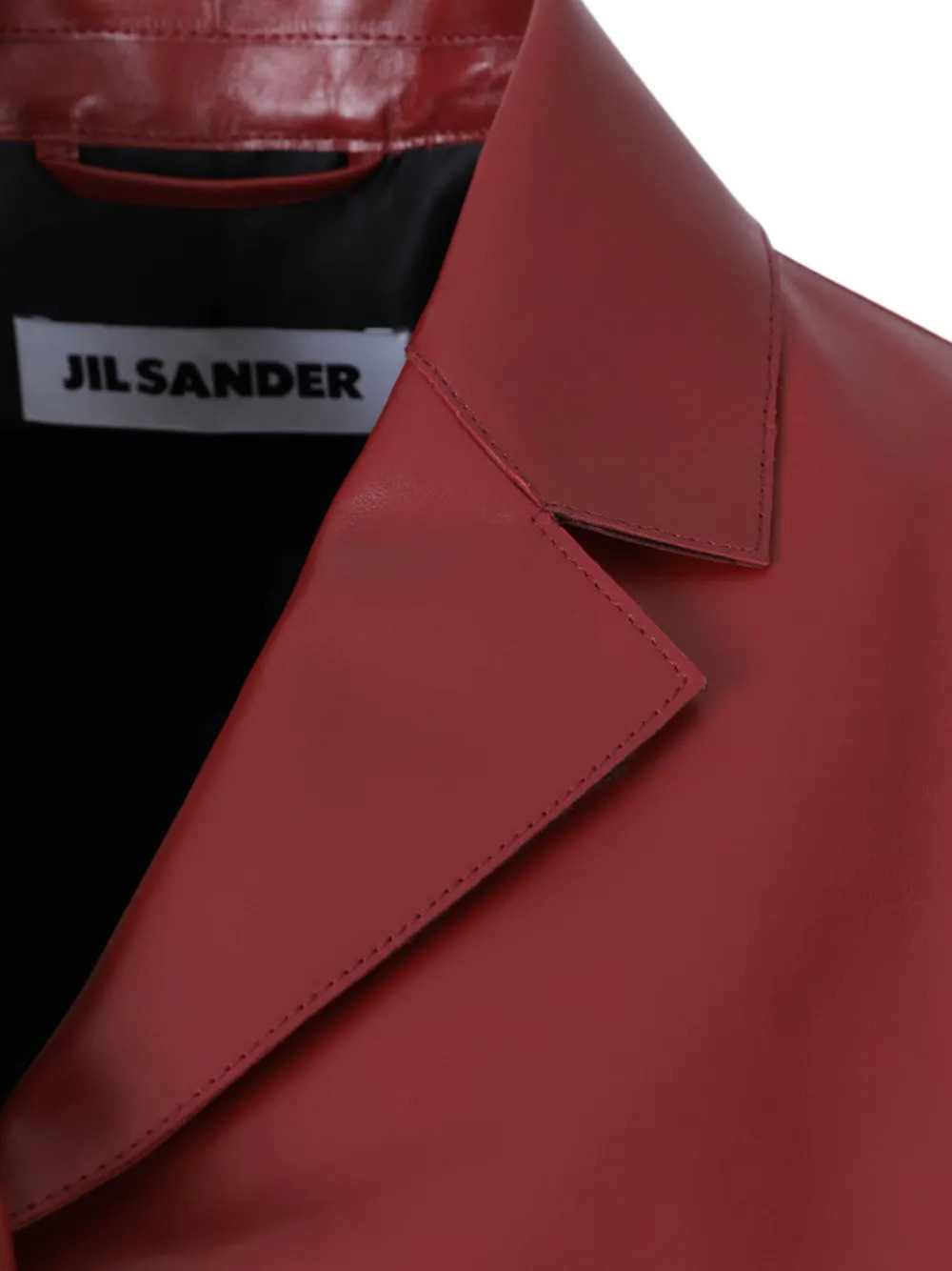 Jil Sander Women Unstructured Leather Jacket
