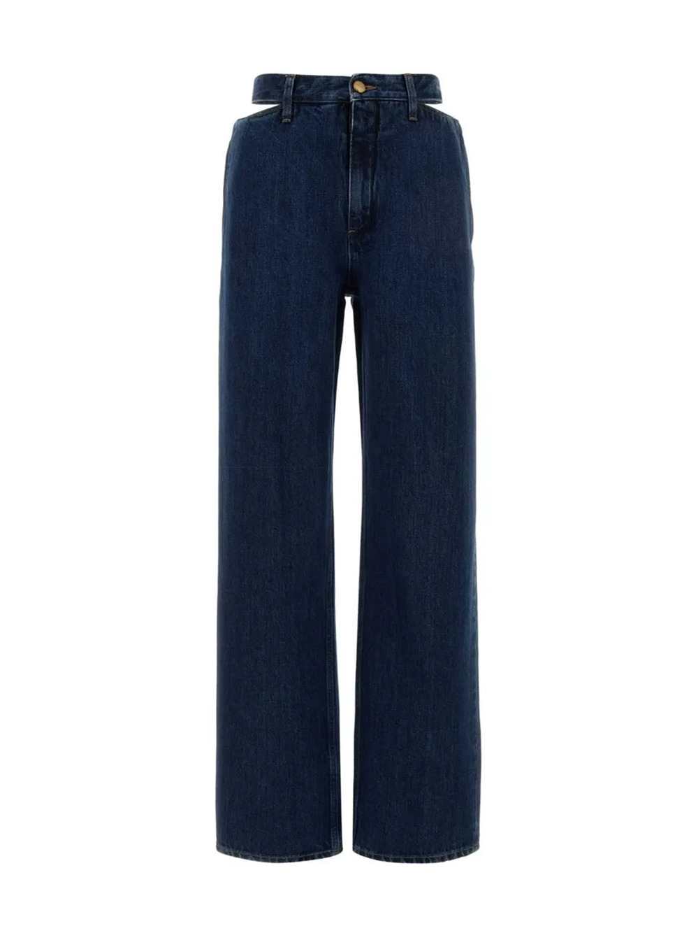 JIL SANDER Jil Sander Women Jil Sander 140 Treated Wide-Leg Jeans