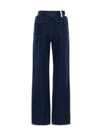 JIL SANDER Jil Sander Women Jil Sander 140 Treated Wide-Leg Jeans