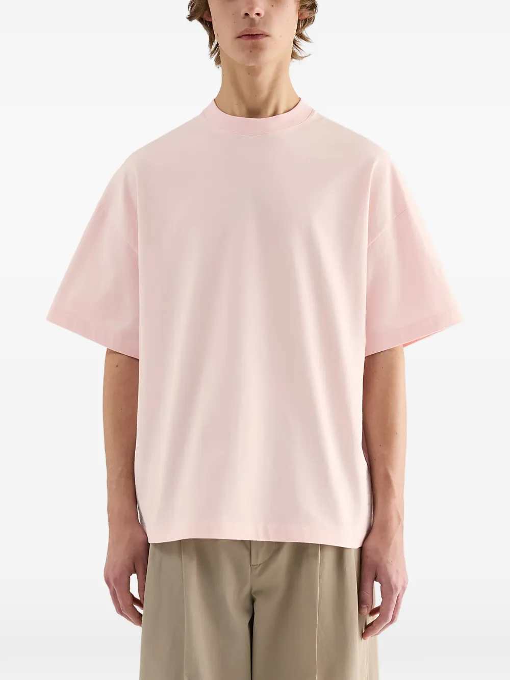 JIL SANDER Jil Sander Men Crew-Neck Cotton T-Shirt
