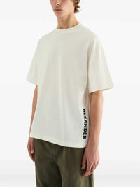 JIL SANDER Jil Sander Men Crew-Neck T-Shirt With Printed Logo