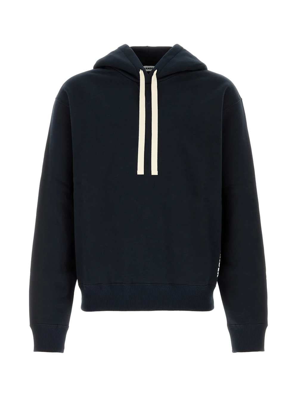 JIL SANDER Jil Sander Men Black Cotton Sweatshirt