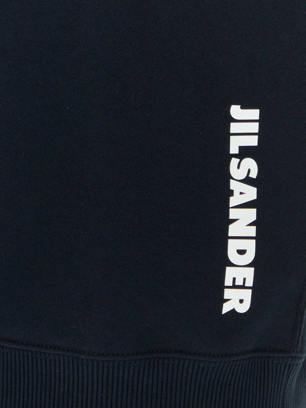 JIL SANDER Jil Sander Men Black Cotton Sweatshirt