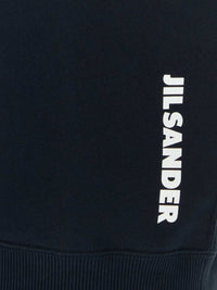 JIL SANDER Jil Sander Men Black Cotton Sweatshirt