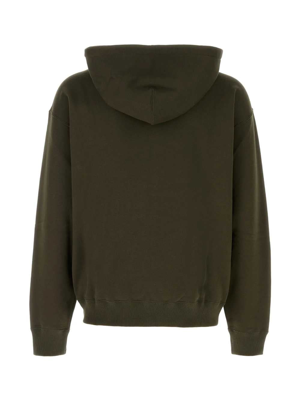 JIL SANDER Jil Sander Men Olive Green Cotton Sweatshirt