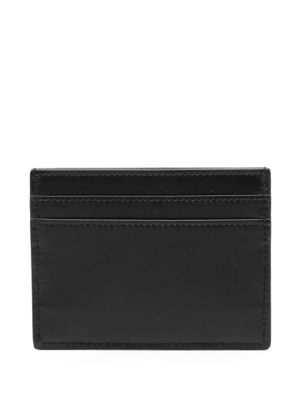 SAINT LAURENT PARIS Porta Carte Di Credito In Pelle Gramma De Poudre Women
