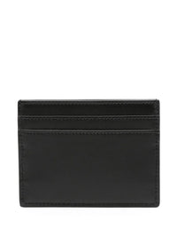 SAINT LAURENT PARIS Porta Carte Di Credito In Pelle Gramma De Poudre Women