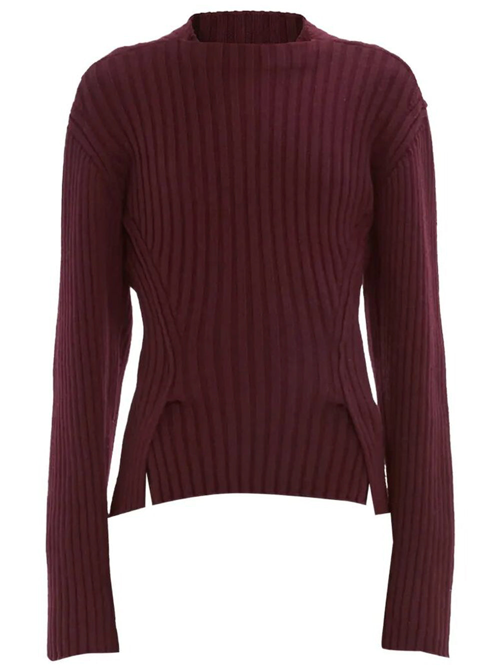 VICTORIA BECKHAM Victoria Beckham Women Ribbed Jumper In Merino Wool