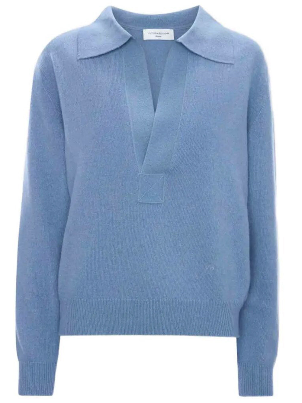 VICTORIA BECKHAM Victoria Beckham Women Genevieve Polo Jumper In Merino Wool