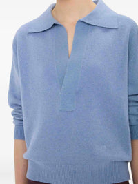 VICTORIA BECKHAM Victoria Beckham Women Genevieve Polo Jumper In Merino Wool