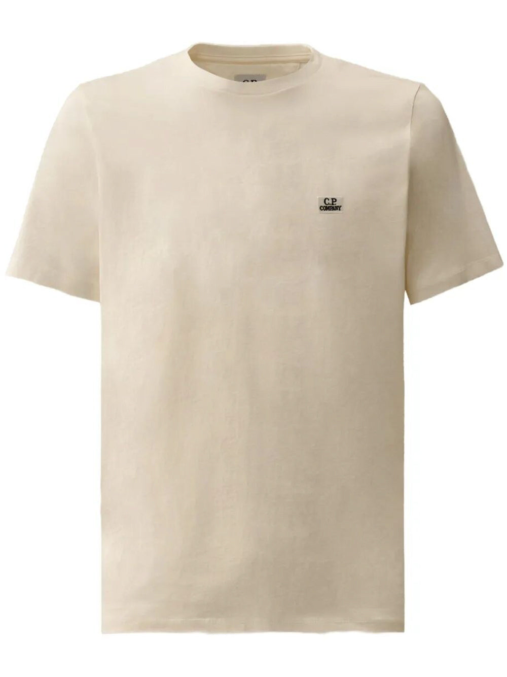 C.P. COMPANY 30/1 Jersey Short Sleeve Logo Patch T-Shirt Women