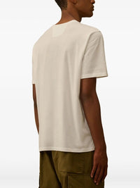 C.P. COMPANY C.P. Company Men 30/1 Jersey Short Sleeve Logo Patch T-Shirt