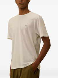 C.P. COMPANY C.P. Company Men 30/1 Jersey Short Sleeve Logo Patch T-Shirt