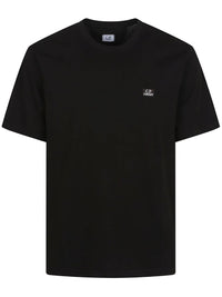 C.P. COMPANY 30/1 Jersey Short Sleeve Logo Patch T-Shirt Women