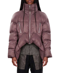 RICK OWENS Rick Owens Women Purple Draculimo Padded Down Jacket