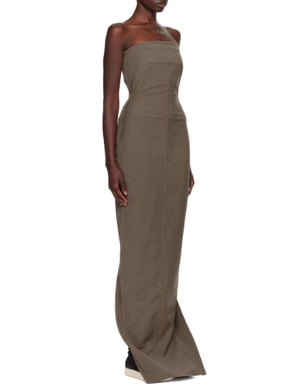 RICK OWENS Rick Owens Women Long Strapless Bustier Evening Gown