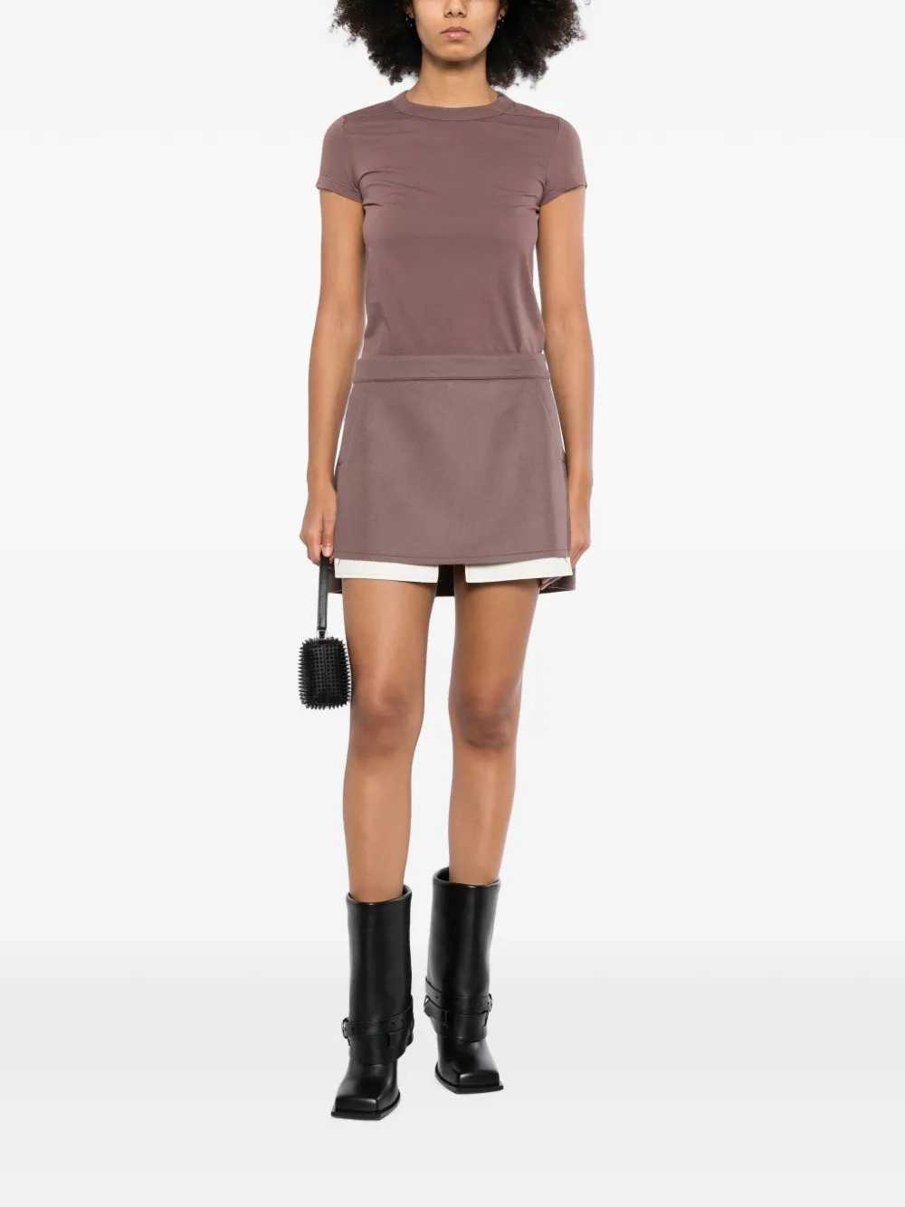 RICK OWENS Rick Owens Women Level Cropped T-Shirt