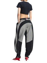 THE ATTICO The Attico Women Black And Gray Pants