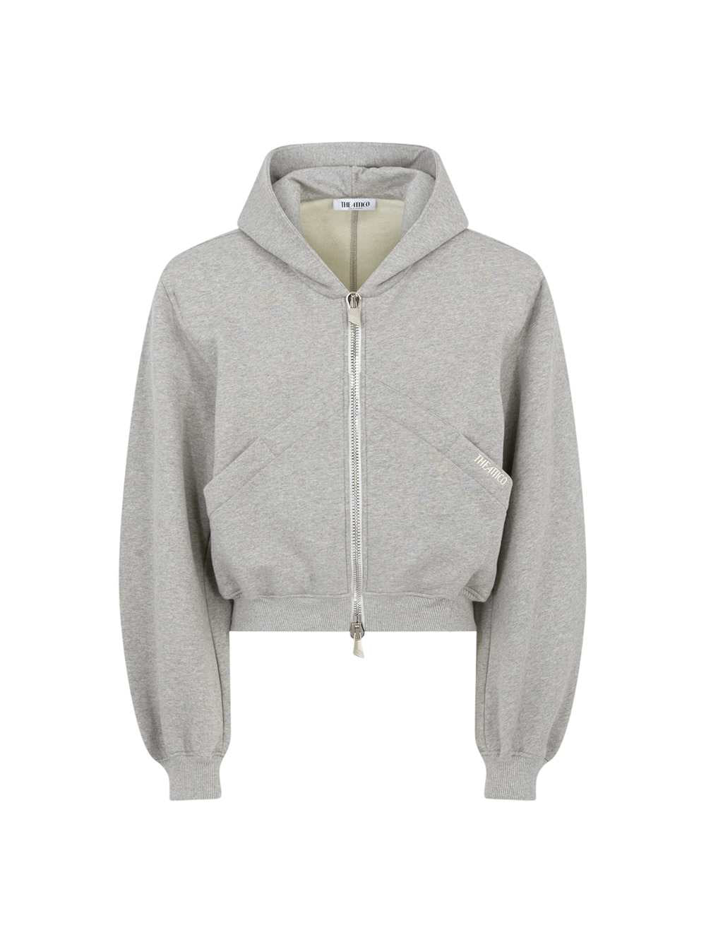 THE ATTICO The Attico Women Heathered Gray Sweatshirt