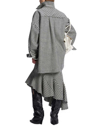 The Attico Women Black And White Shirt