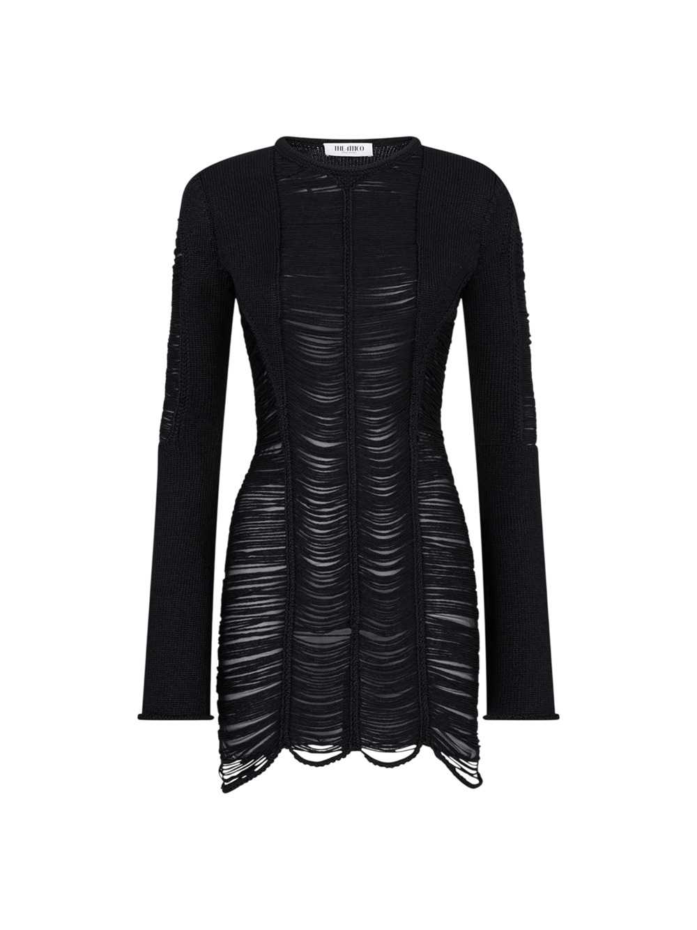 THE ATTICO The Attico Women Black Mini Dress