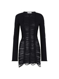 THE ATTICO The Attico Women Black Mini Dress