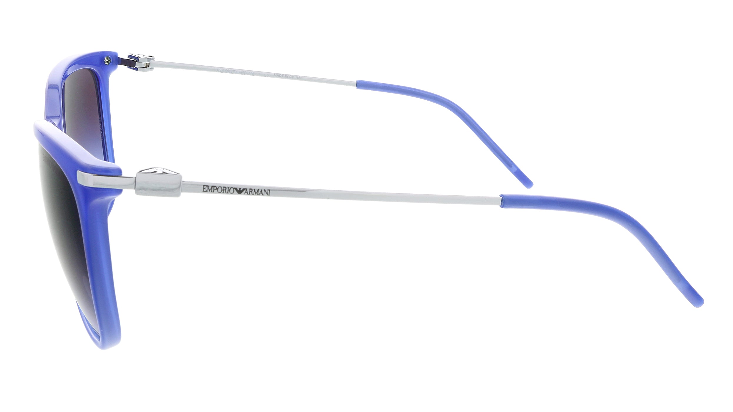 Emporio Armani Electric Blue Cat Eye EA4051 53794Q Sunglasses