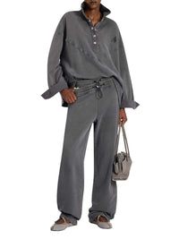 The Attico Women Vintage Gray Sweatshirt