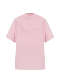 The Attico Women Logo-Print High-Neck T-Shirt