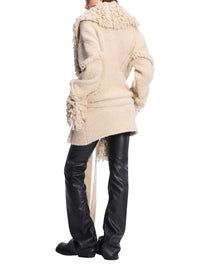 THE ATTICO The Attico Women Beige Cardigan