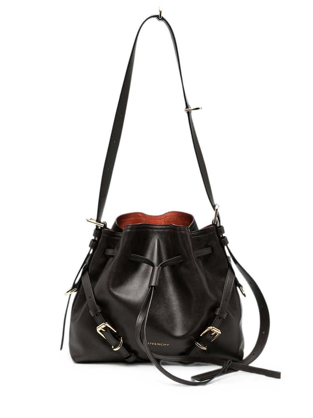 GIVENCHY Givenchy Women Small Voyou Bucket Bag In Shiny Leather