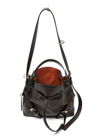 GIVENCHY Givenchy Women Small Voyou Bucket Bag In Shiny Leather