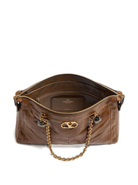 VALENTINO GARAVANI Valentino Garavani Women Valentino Garavani Panthea Shoulder Bag In Nappa Leather With Chevron Pattern