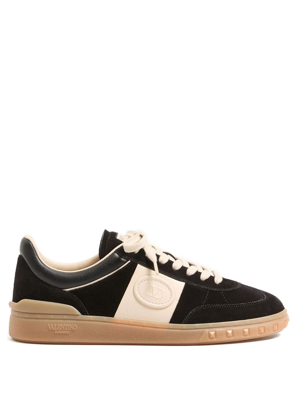 VALENTINO GARAVANI Upvillage Split And Nappa Leather Sneakers Women