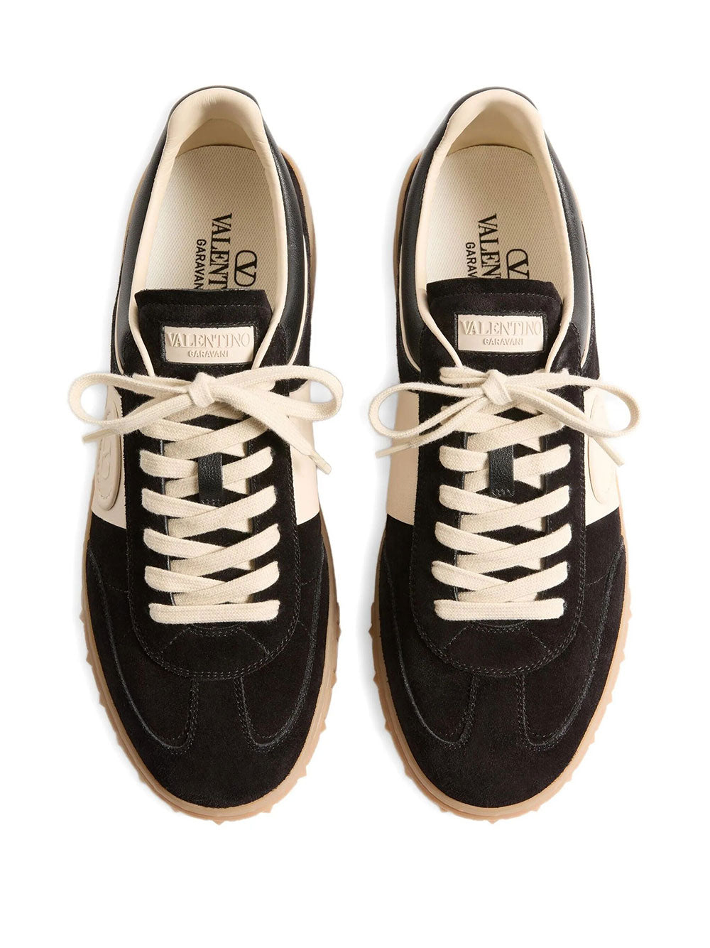 VALENTINO GARAVANI Upvillage Split And Nappa Leather Sneakers Women