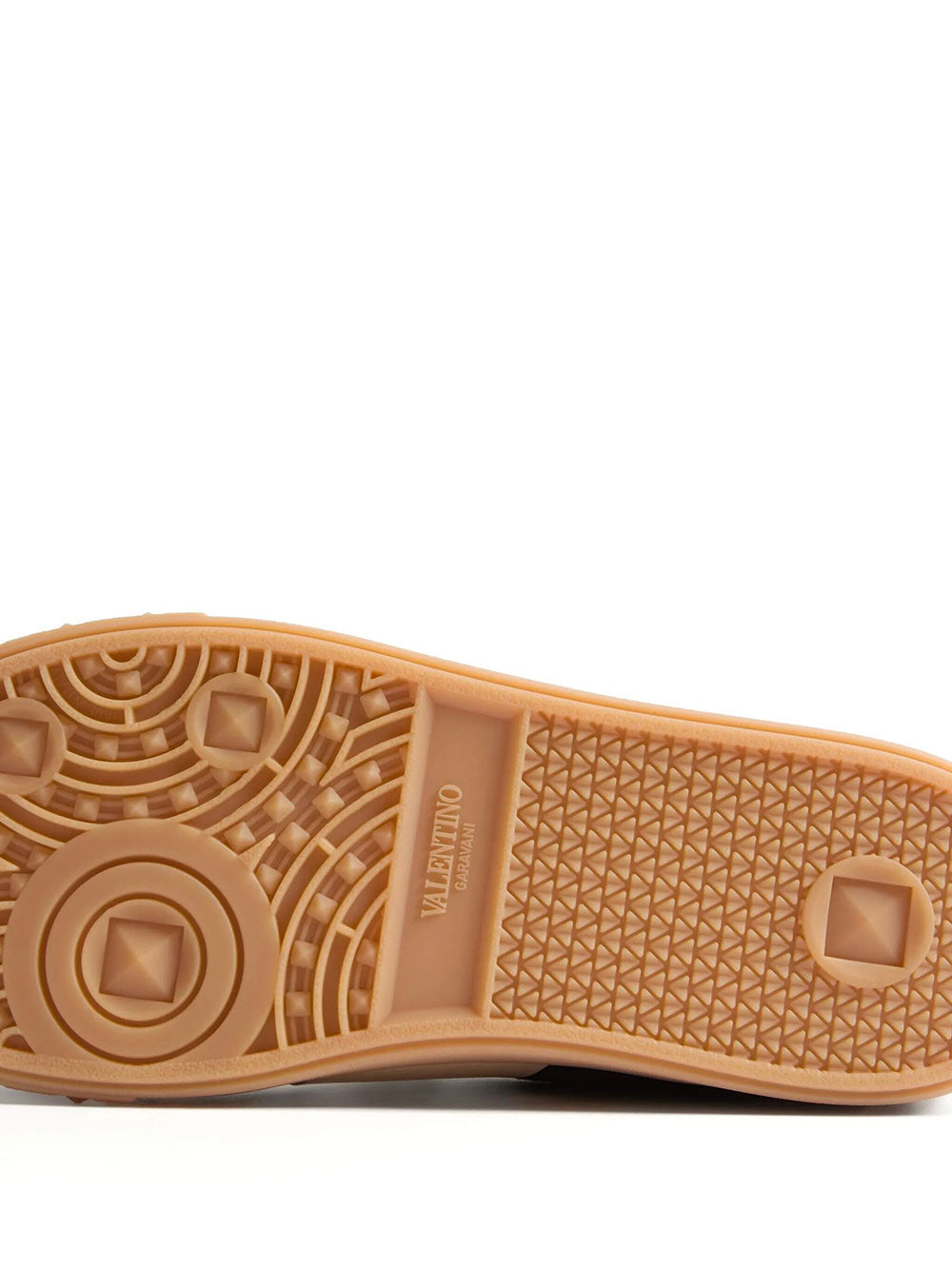 Valentino Garavani Men Upvillage Split And Nappa Leather Sneakers