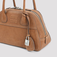 Miu Miu Vivian Nappa Shoulder Bag Women