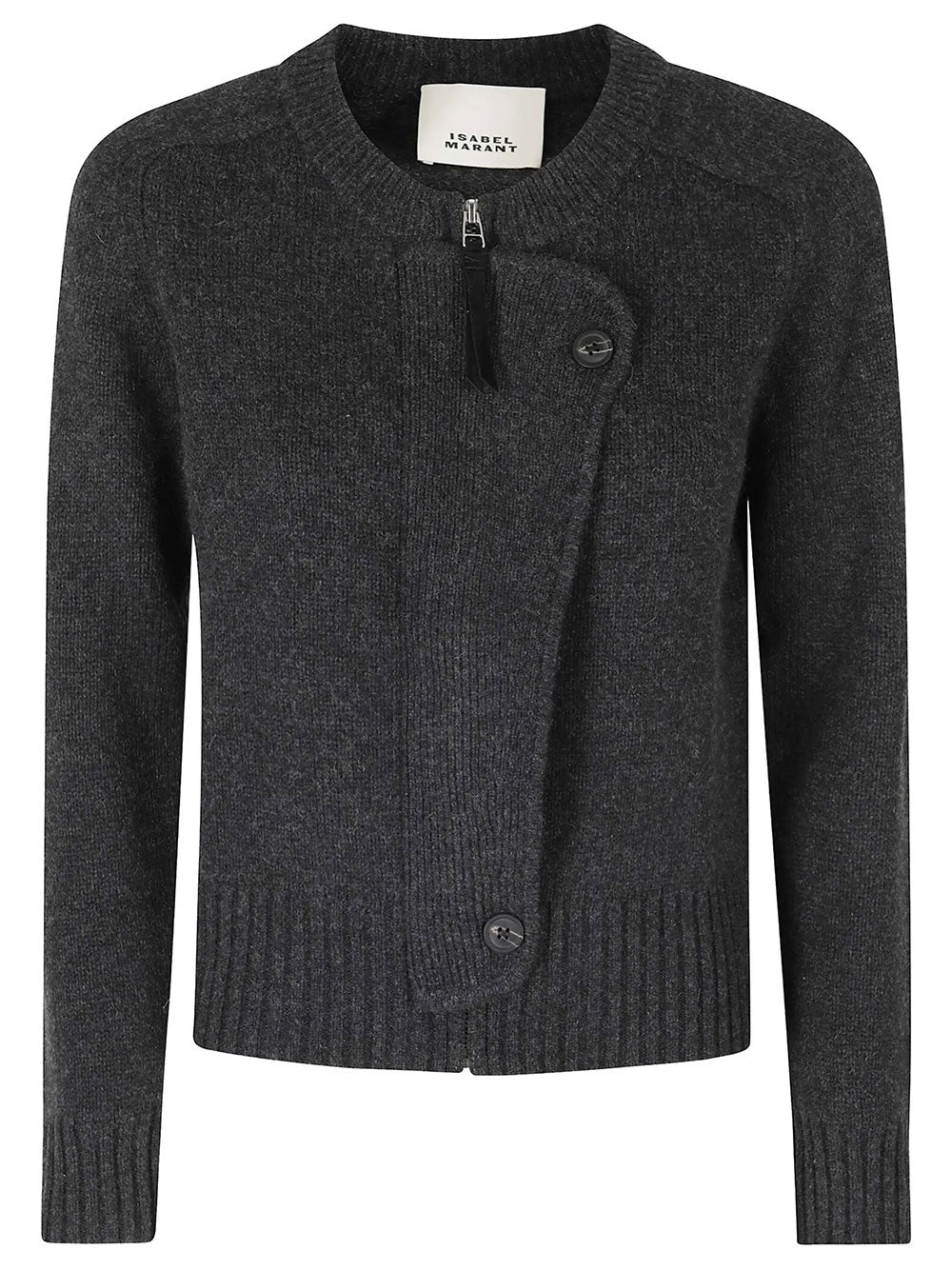 ISABEL MARANT Isabel Marant Women Murielle Wool And Cashmere Zip Cardigan